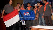 Pendaki Senior Wanadri Kawal Tim 