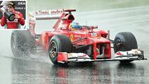Ferrari Akui Unggul Karena Dibantu Hujan