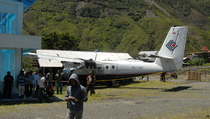 Trigana Sudah Evakuasi Twin Otter dari Mulia