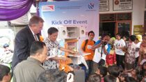  Tokio Marine Luncurkan Program Perpustakaan Keliling