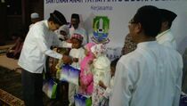 Sebanyak 1.200 Anak Yatim Piatu Bekasi Dapat Santunan