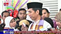 Joko Widodo Blusukan Usai Salat Ied