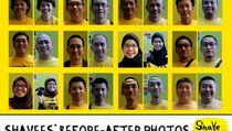 Peserta Shave for Hope Berharap, Tren Rambut Gundul Muncul Kembali