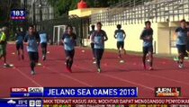 Timnas U-23 Latihan Jelang SEA Games Myanmar 