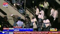 Rombongan Haji Kloter I DKI Tiba di Indonesia
