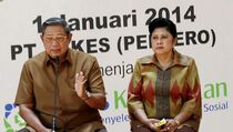 SBY Hadiri Pencanangan BPJS Kesehatan di Sukabumi
