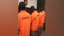 Polisi Tangkap 4 Maling Spesialis Rumah Kosong