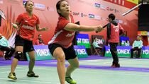 Ditekuk Para Unggulan, Ganda Putri Indonesia Habis