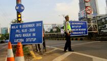 Pekan Depan, Polisi Evaluasi Penutupan Pintu Tol