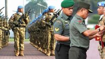  Panglima TNI Terima Satgas Kontingen Garuda Lebanon  