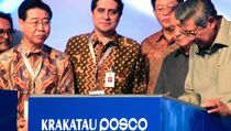 Presiden SBY Resmikan Pabrik Baja Terpadu PT Krakatau-Posco