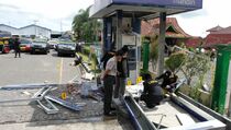 Polisi Kejar Pengebom ATM di Malang