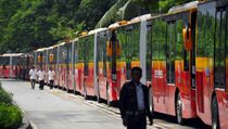 Bus TransJakarta Baru Beroperasi, Jokowi Tak Risaukan Soal SPBG