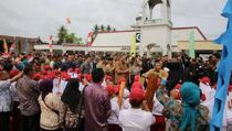 Presiden Tiba di Toraja