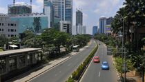 Jelang Keputusan MK, Jalanan Jakarta Lengang