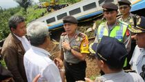 Kepolisian Minta PT KAI Tetapkan Titik Rawan Longsor
