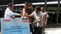 Sarihusada Terima Sumbangan Biodigester dari BRI 