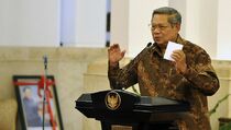 Pidato Pengukuhan Guru Besar SBY 'Diusik' Petir