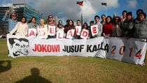  Komunitas Sobat Jokowi di Adelaide Dukung Jokowi-JK 