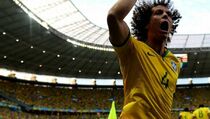 Tendangan Bebas David Luiz Gandakan Keunggulan Brasil