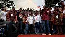 Syukuran Kemenangan Relawan Jokowi-JK