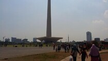Sekarang Kawasan Monas Bersih dari PKL Liar