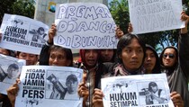 Publik Tuntut Kapolri Tindaklanjuti Kasus Kekerasan Wartawan