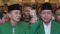 Petinggi Golkar Hadiri Mukernas PPP
