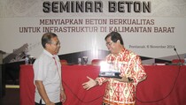 Semen Indonesia Dorong Pembangunan Infrastruktur di Kalbar 