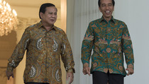 Survei Charta Politika: Elektabilitas Jokowi 51,2% dan Prabowo 23,3%