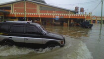 Pasar Marakash Square Bekasi Terendam Banjir
