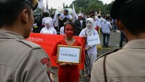 Aksi Simpatik Dukung Pelantikan Budi Gunawan