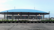 Terminal Pulogebang Sepi Penumpang