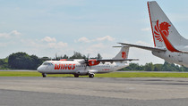 Cuaca Buruk, Wings Air Kembali Mendarat di Bandara Matahora