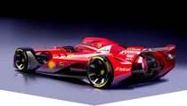 Ini Dia Mobil Konsep F1 dari Ferrari