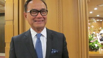 Suryo  Berpamitan kepada Peserta Munas Kadin