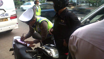 10.121 Kendaraan Ditilang dalam Operasi Zebra Jaya 2015 Satlantas Jakut