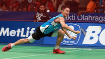 Kejutan, Jonatan Singkirkan Lin Dan