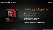AMD APU A8-7670K, Dukung 