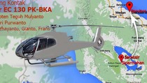 Helikopter EC-130 Diperkirakan Jatuh di Danau Toba