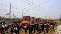 KRL Anjlok di Stasiun Manggarai