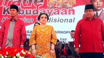 Megawati Hadiri Kampanye Bakal Calon Gubernur Jambi