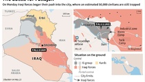 Pasukan Irak Berusaha Masuki Fallujah 