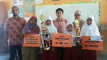 Siswa SD Kabupaten Lima Puluh Kota Borong Delapan Piala