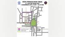 Gelar Istigasah, Jalan Kapten Muslihat Bogor Ditutup 4 Jam