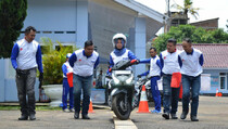 18 Komunitas Sepeda Motor di Bandung Ikuti Kontes Safety Riding