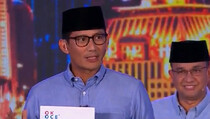 Sandiaga Hadiri Rapat Pleno Terbuka KPU DKI