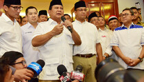 Prabowo dan Sandiaga Sambut Kadernya Berjalan Kaki dari Madiun