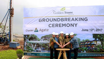 GNA Group Lakukan Ground Breaking Cluster Agate