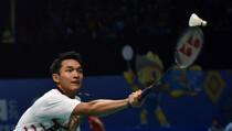 Kalahkan Hu Yun, Jonatan Bertemu Lin Dan di Babak Kedua